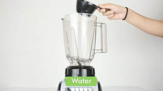 Is it possible to blend water in a blender?