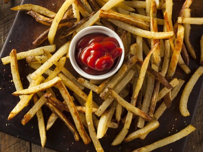 Is it true that frozen fries are better for you than fast-food fries?
