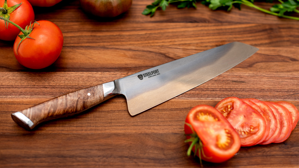 What is the purpose of a chef's knife?