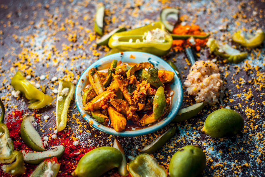 Combine the dried spices in a bowl