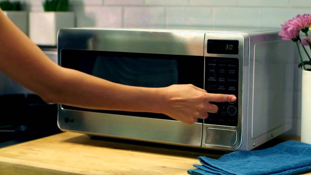 Microwave Ground Beef Defrosting