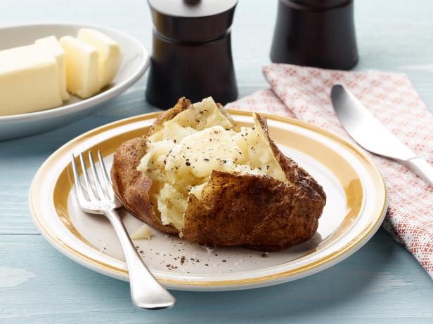 When cooking a baked potato in the microwave, how do you know it's done?