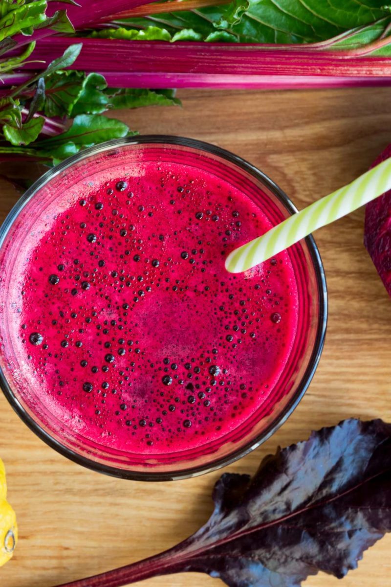 Unadulterated beet juice