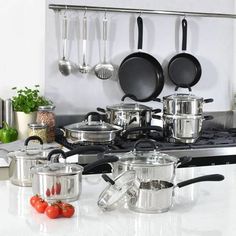 Calphalon 2029633 Premier Stainless Steel Cookware Set