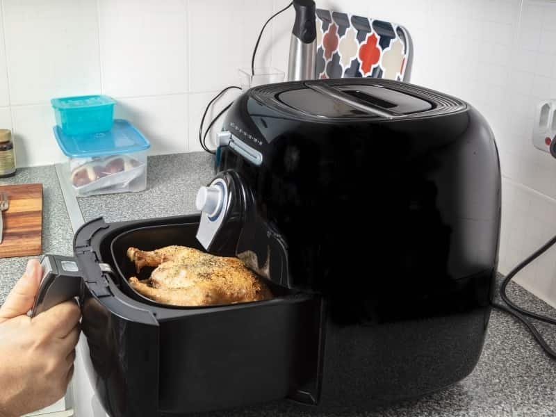 Can an air fryer burst into flames