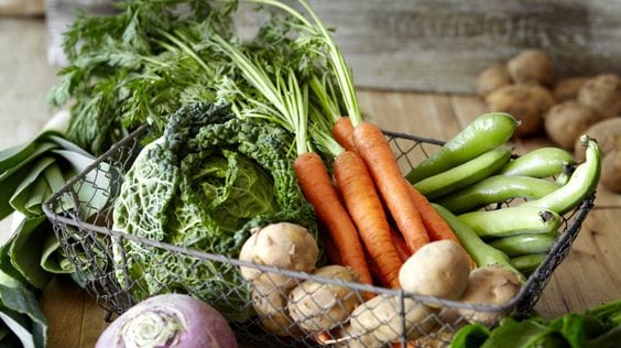 Vegetables and herbs