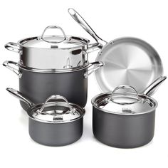 Cooks Standard Multi-Ply Clad Cookware set