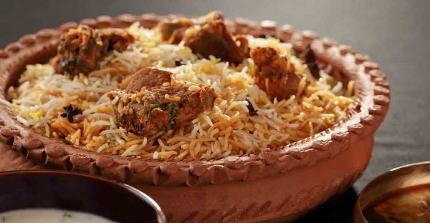 Is biryani a North or South Indian dish