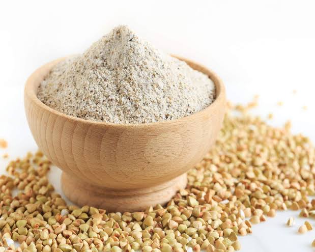 Buckwheat flour is a type of flour made from buckwheat grains