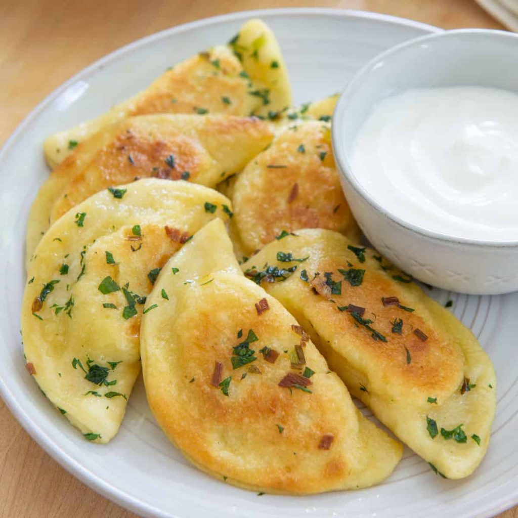 Pierogies and other side dishes