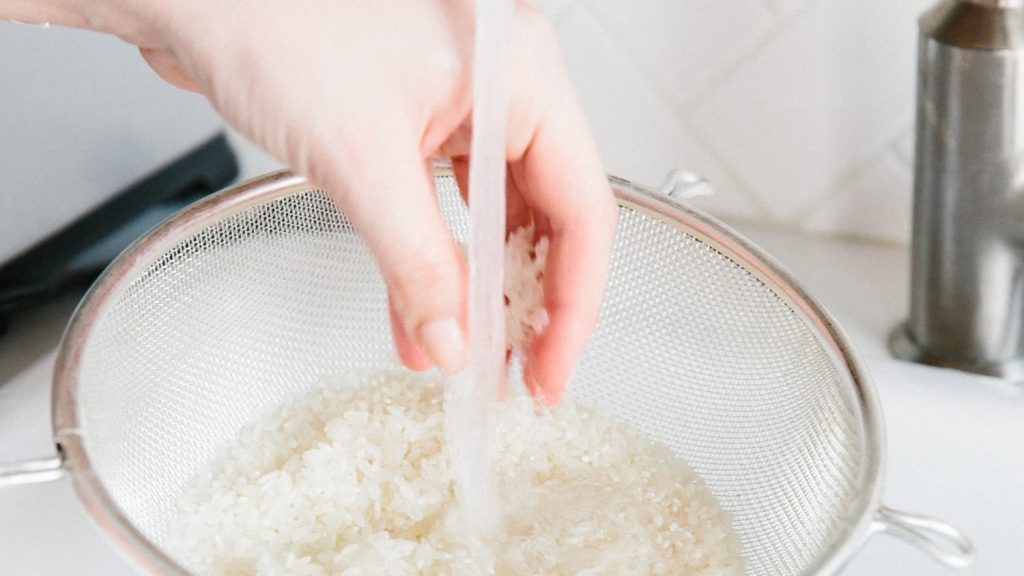 Rinse The Rice Before Cooking