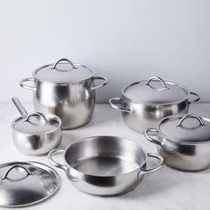 Treated steel cookware