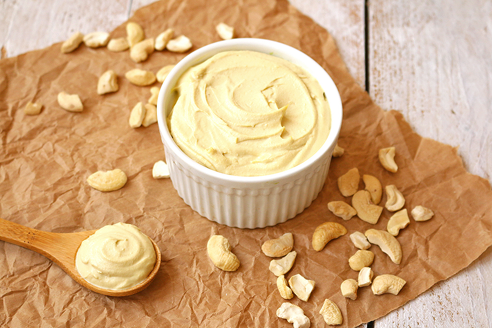 Vegan cashew cheese