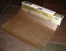 Wax paper is ideal for storing and wrapping