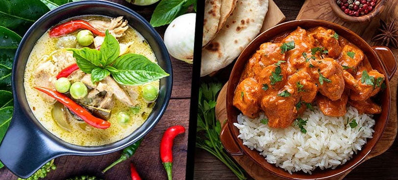 Is there a distinction to be made between Thai and Indian curry?
