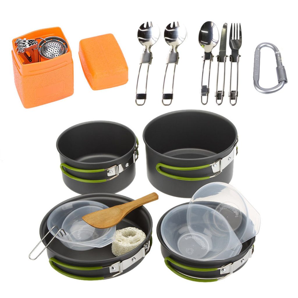 Camping cookware set