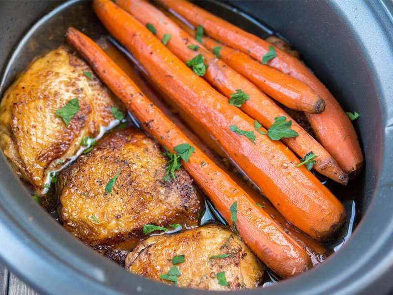 For How Long Should Carrots Be Cooked In A Slow Cooker?