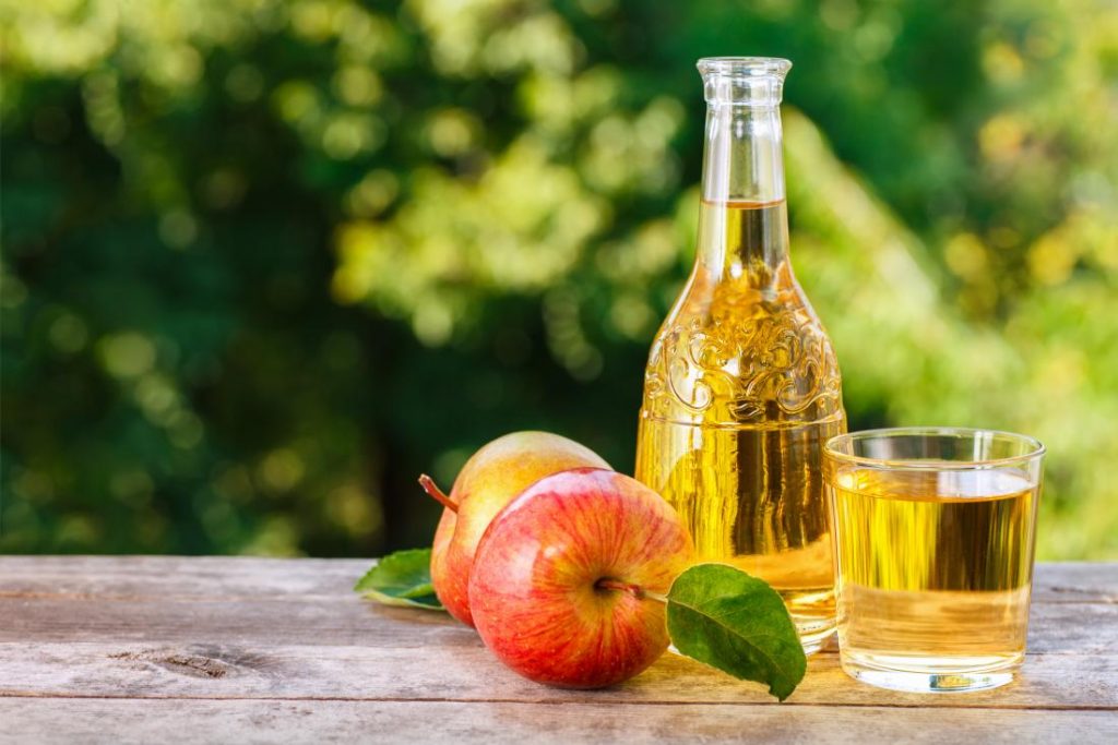 Is it true that apple cider vinegar is flammable?