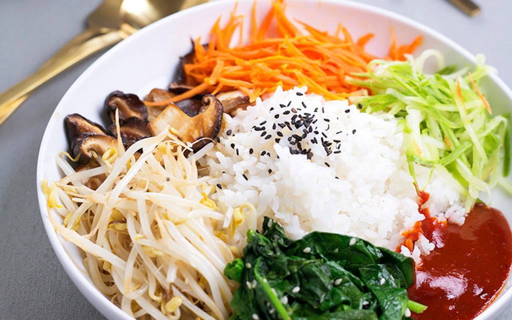 Is bibimbap gluten-free in Korea?