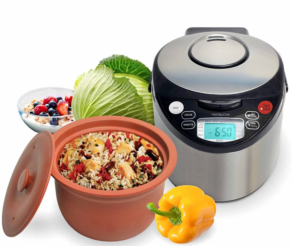 Smart Organic Rice Cooker VitaClay VM7900-8