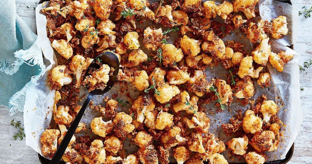 Popcorn made from cauliflower