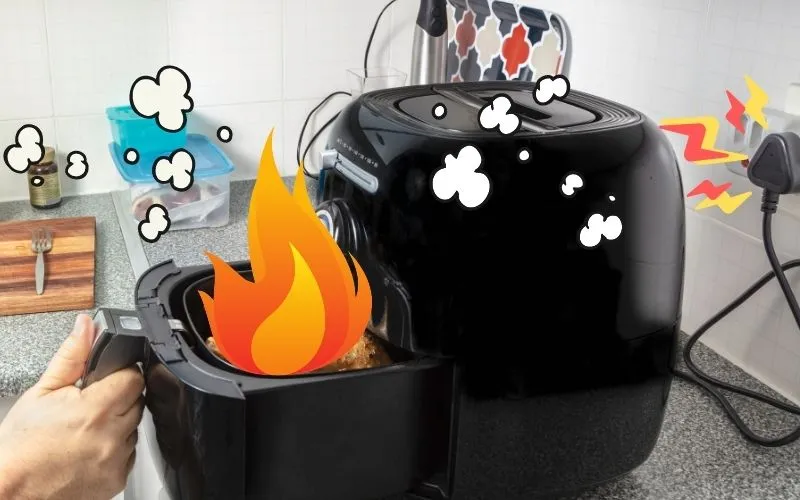 Is it possible for an air fryer to blow up?