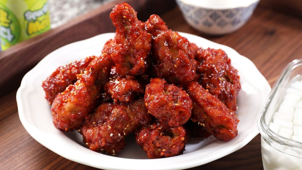 Are there any nuts in Korean Fried Chicken?