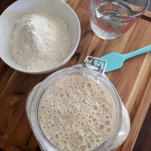 When my sourdough starter doesn't rise, what should I do?