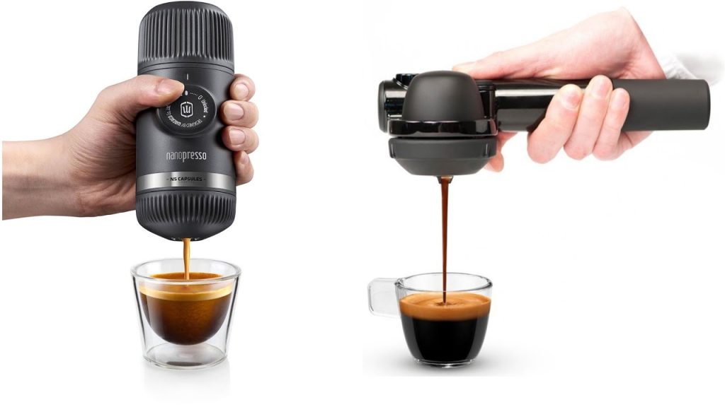 Portable espresso maker