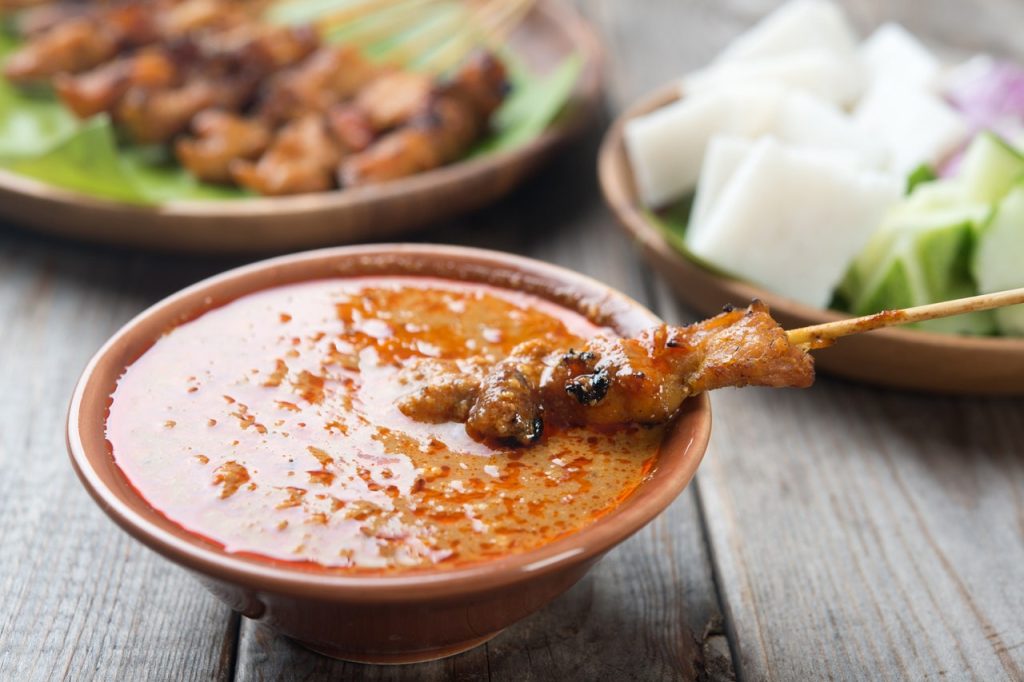 Is peanut sauce used in Korean cuisine?