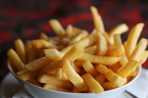 What is the origin of the term "French fries?"