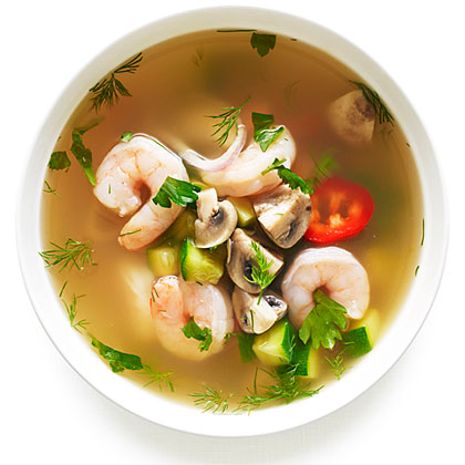 Super-Hot Sour and Shrimp Soup