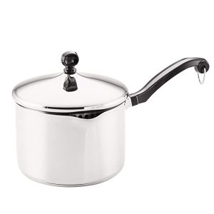 Farberware Classic Stainless-Steel Straining Saucepan