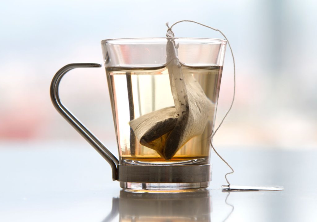 How long do herbal or green tea bags last compared to regular tea bags?