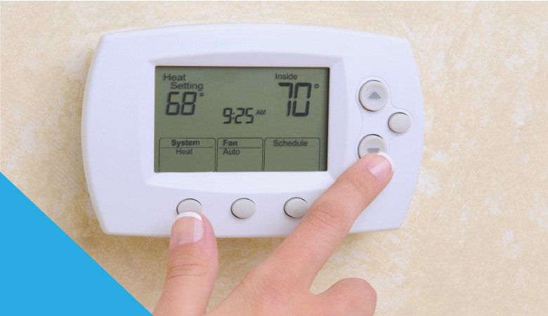 Reduce the temperature on the thermostat