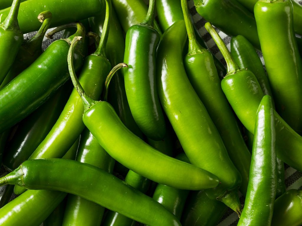 Green chilies