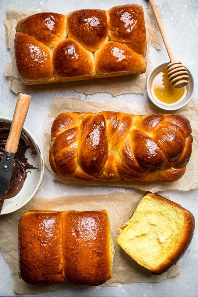 Alternatives to brioche bread