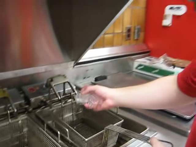 When you Put Ice in a Deep Fryer, What Happens?