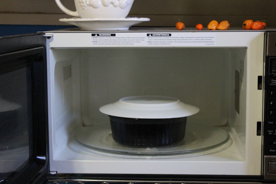 Why do microwaves cause food to get mushy?