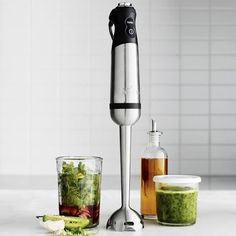 Can I make soup without an immersion blender by using a hand mixer?