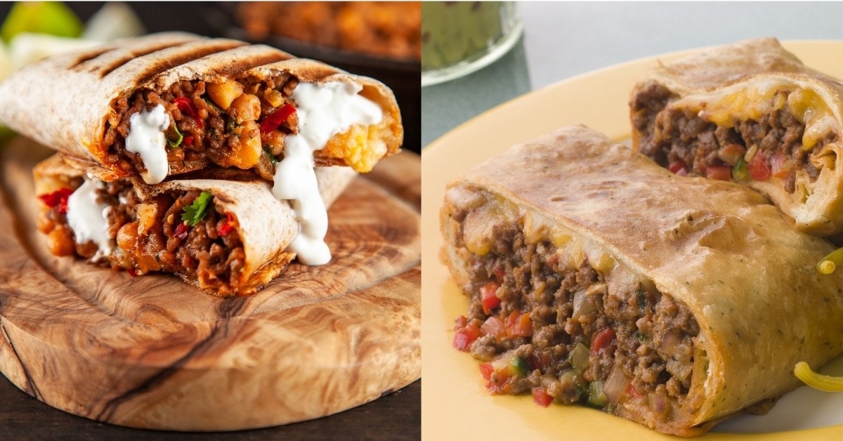 What's the Difference Between a Chimichanga and a Burrito?