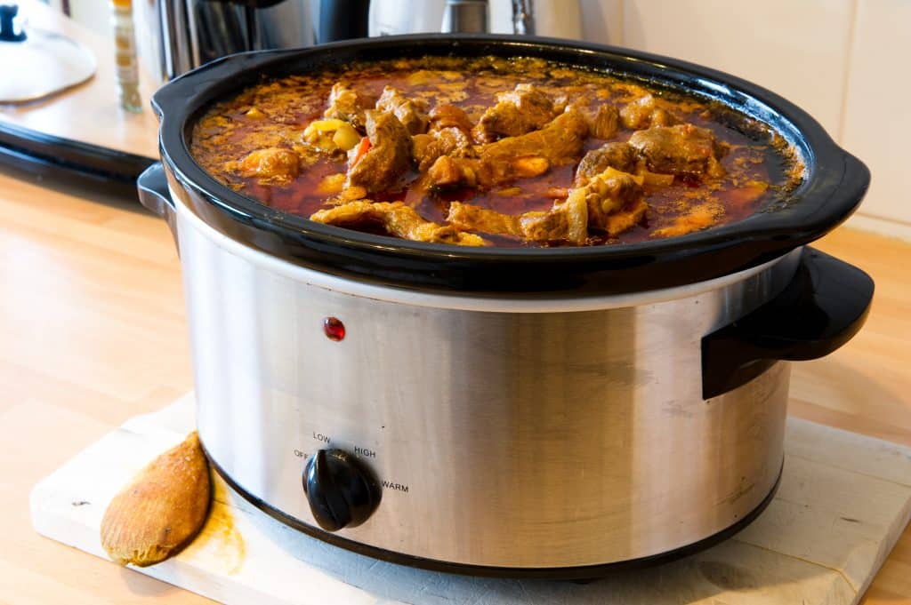 Is it safe to use air fryers, instant pots, and slow cookers on counter tops?