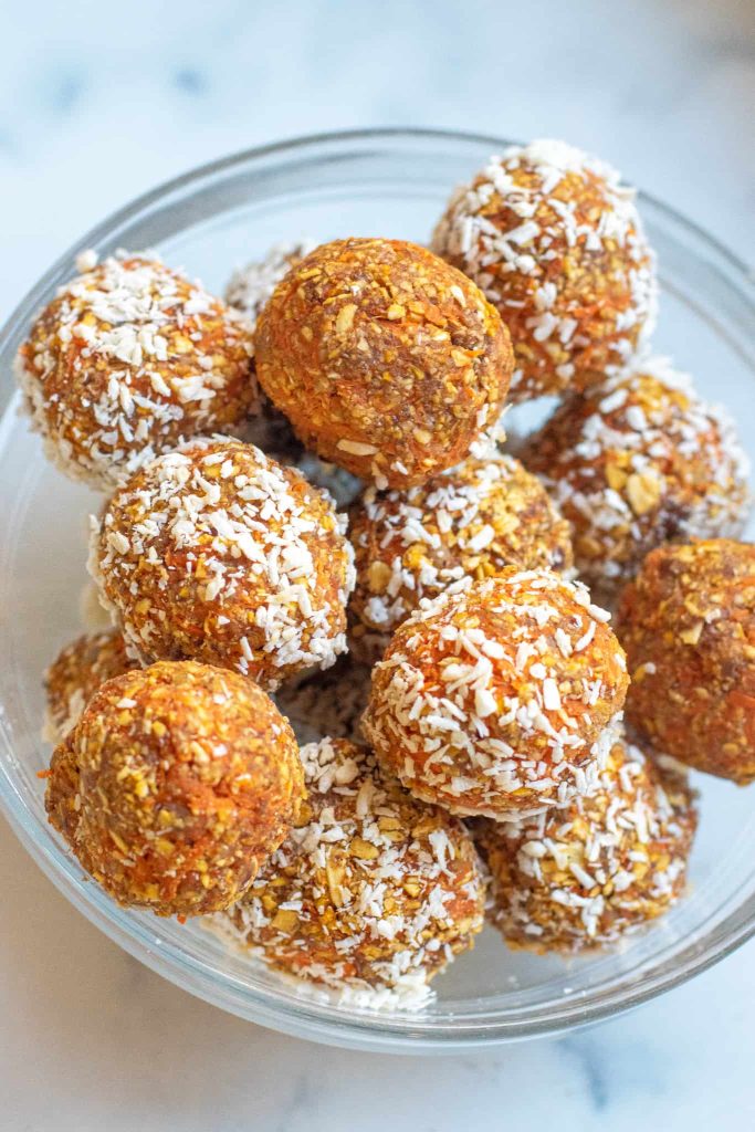 No-Bake Carrot Balls