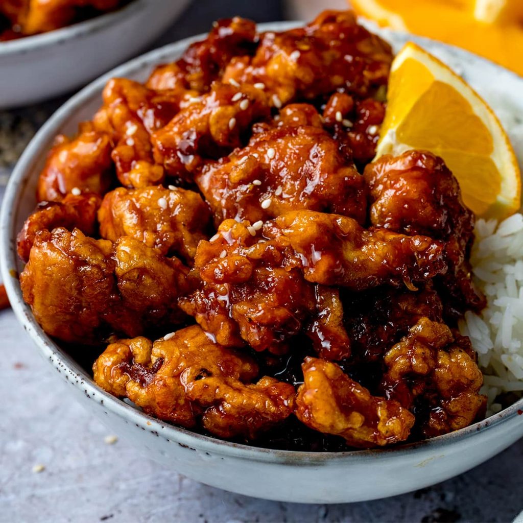 Orange chicken