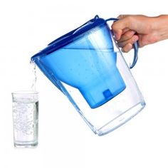 Pitcher with a Clearly Filtered Water Filter