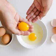 Six huge egg yolks