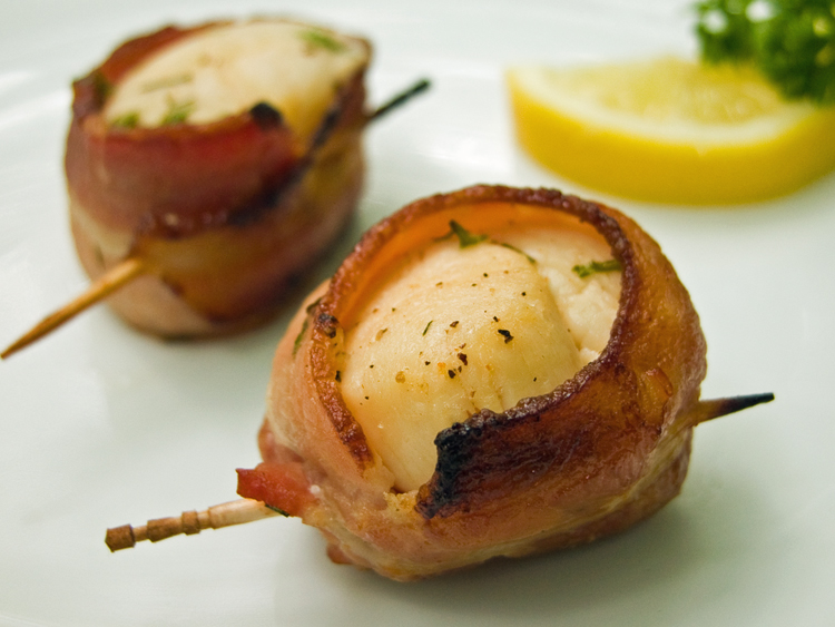 how to reheat bacon wrapped scallops