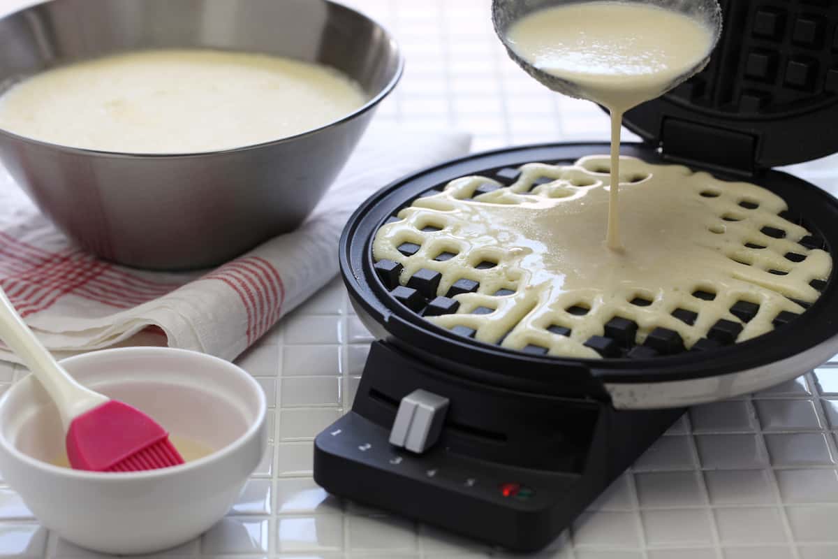 How long does the waffle batter last?