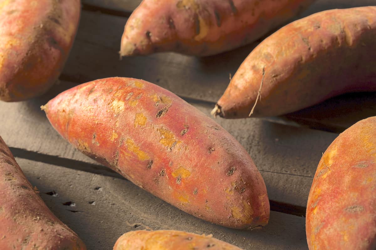 Black spots on sweet potatoes - What does it mean?