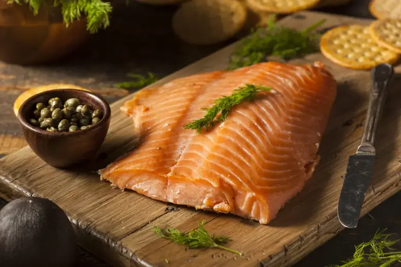 Can smoked salmon be frozen?